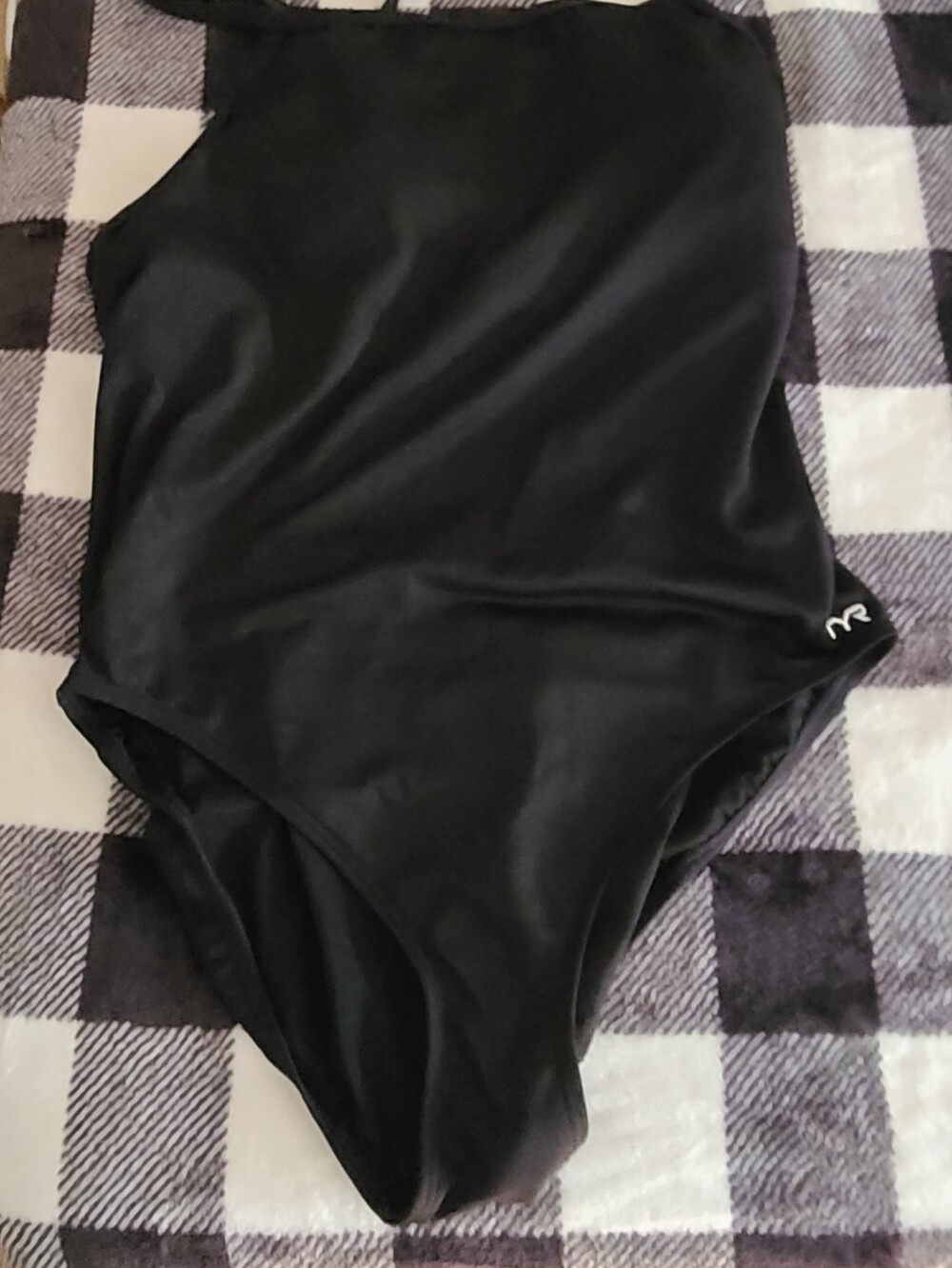 Black Womens One-Piece Swimsuit - Brand:
